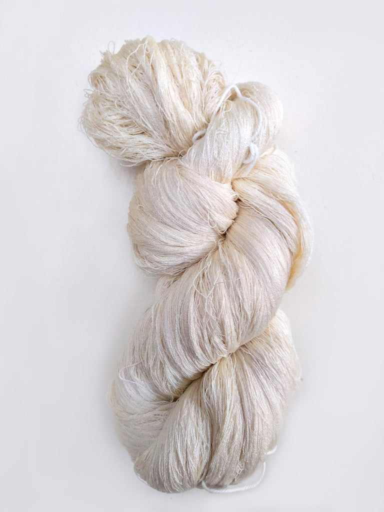 Eri Silk Thread - 100 gm. Undyed